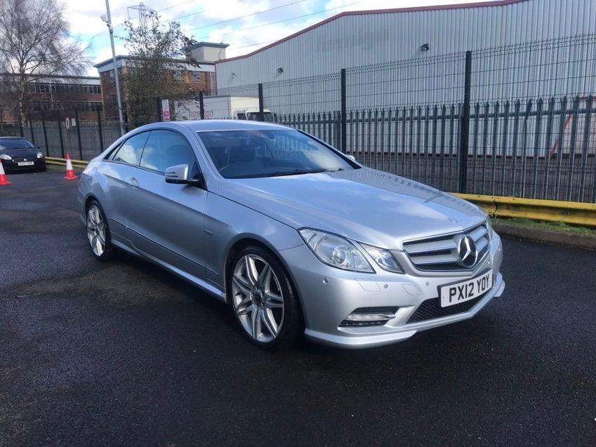 View MERCEDES-BENZ E CLASS 2.1 E220 CDI BlueEFFICIENCY Sport Coupe 2dr Diesel G-Tronic 138 gkm, 175 bhp