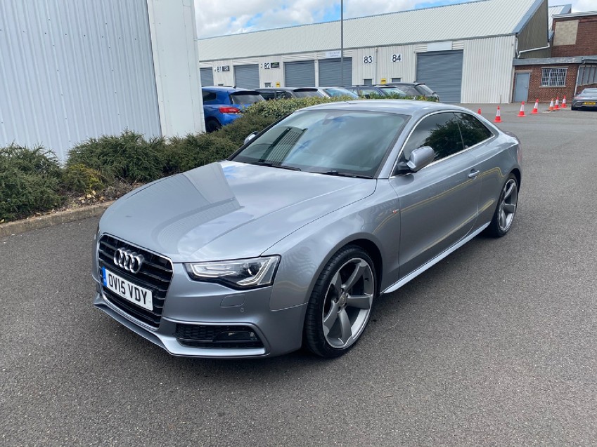 View AUDI A5 1.8 TFSI S line Coupe 2dr Petrol Manual 134 gkm, 168 bhp